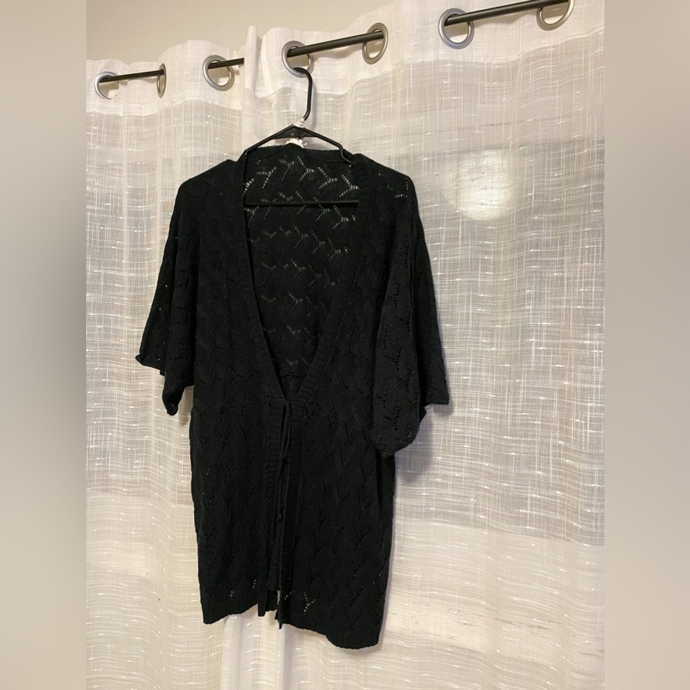 Plus size open front kimono style cardigan size 2x